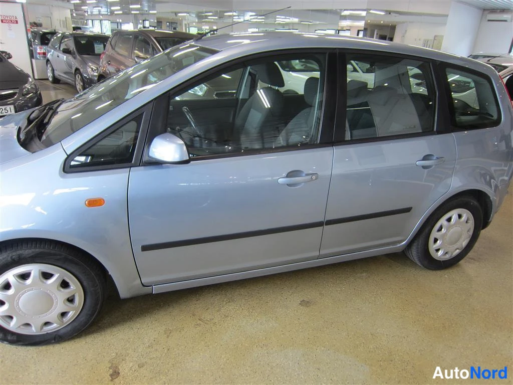 Sininen Ford Focus C-Max 2005, sivulta, kuva 4