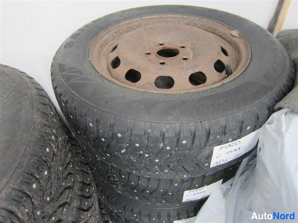 Sininen Ford Focus C-Max 2005, yksityiskohta, kuva 16