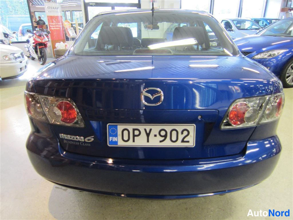 Sininen Mazda 6 2007, takaa, kuva 5