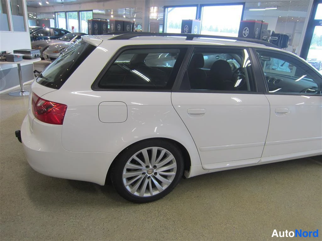 Valkoinen Seat Exeo ST 2011, takaviisto, kuva 7