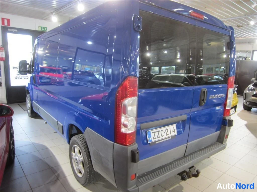 Blue Fiat Ducato 2011, rear three-quarter, photo 8