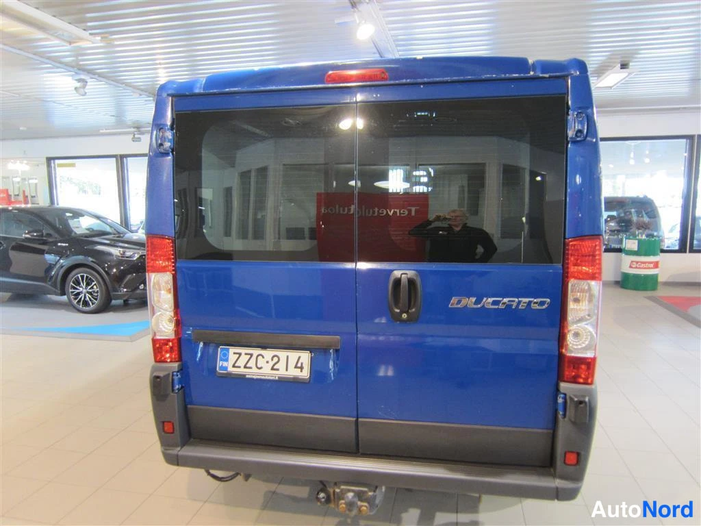 Blue Fiat Ducato 2011, rear, photo 11