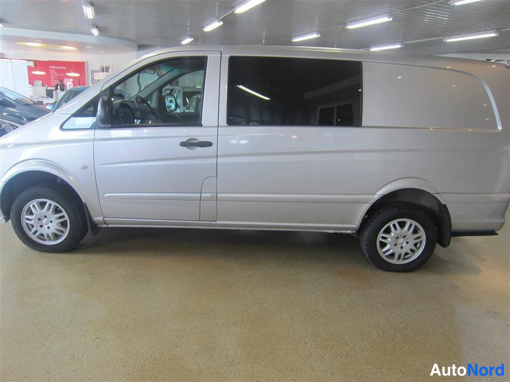 Harmaa Mercedes-benz Vito 2007, sivulta, kuva 4