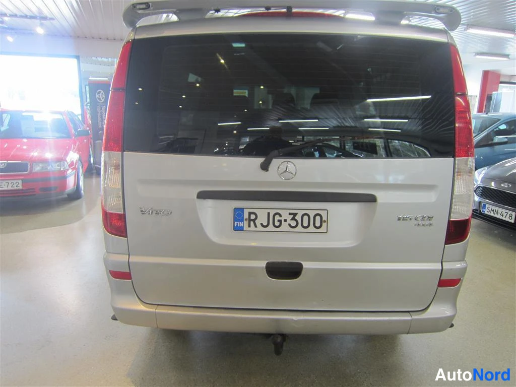 Harmaa Mercedes-benz Vito 2007, takaa, kuva 8