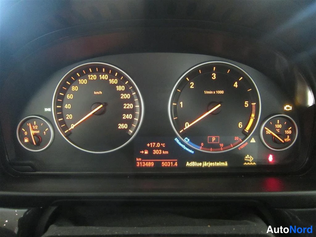 Valkoinen BMW 520d xDrive 2014, yksityiskohta, kuva 17