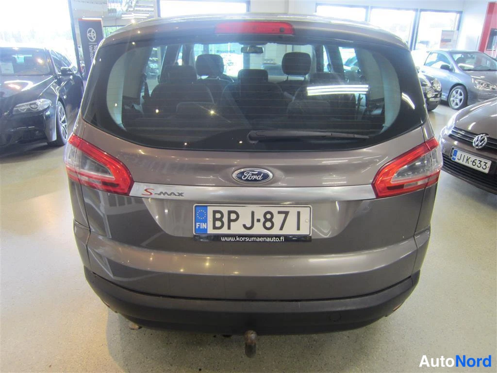 Beige Ford S-MAX 2012, takaa, kuva 8