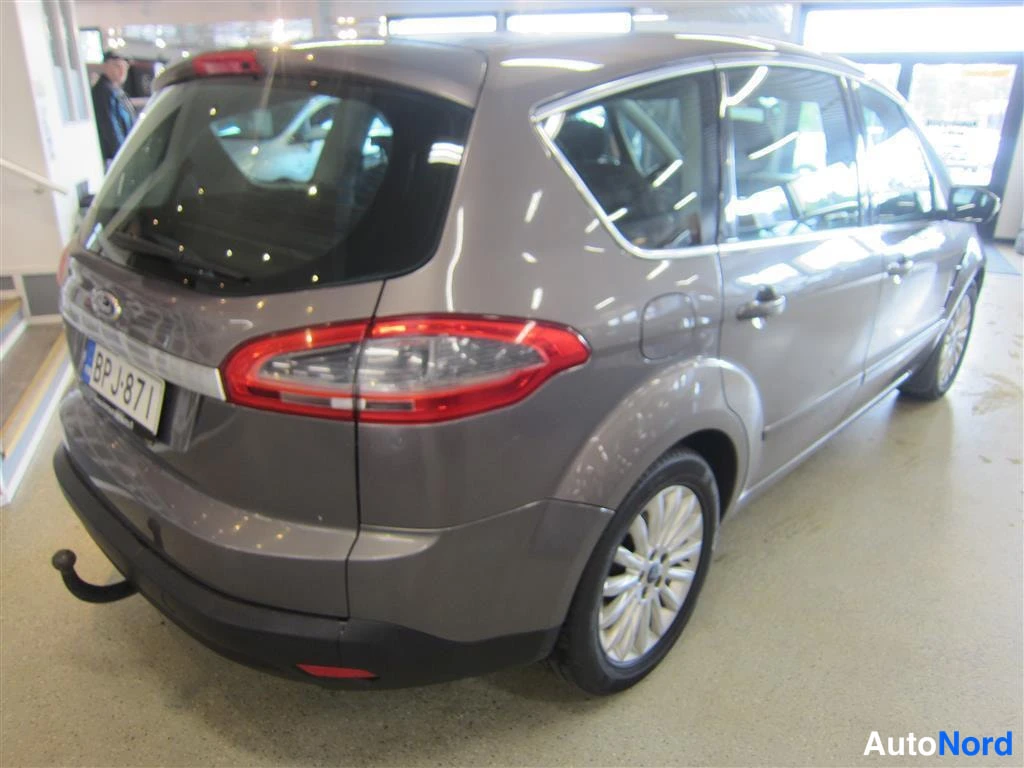 Beige Ford S-MAX 2012, takaviisto, kuva 7