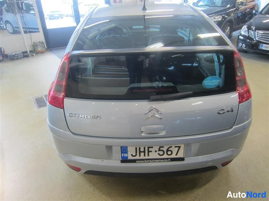 Harmaa Citroen C4 2007, takaa, kuva 8