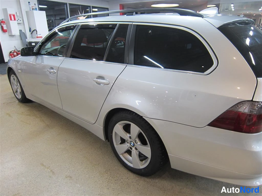 Hopea BMW 530d xDrive 2006, takaviisto, kuva 6
