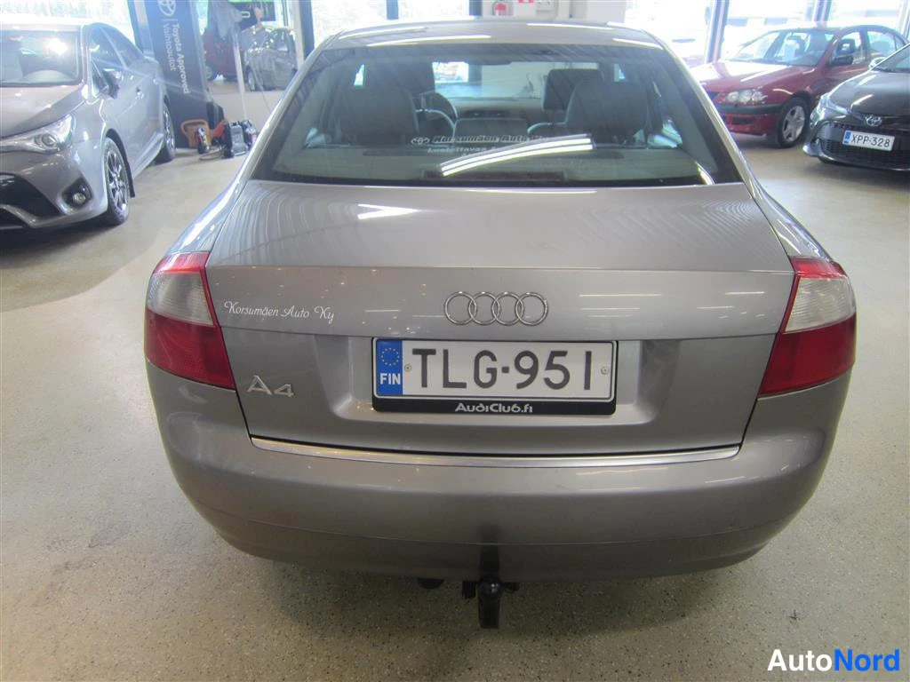 Harmaa Audi A4 2004, takaa, kuva 8