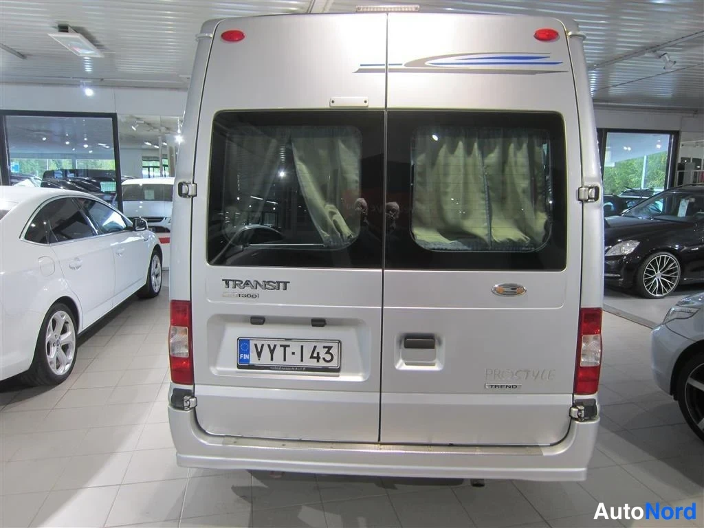 Harmaa Ford Transit 2010, takaa, kuva 7