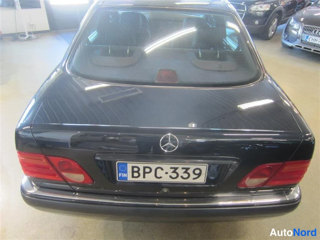 Harmaa Mercedes-benz E 1997, takaa, kuva 8