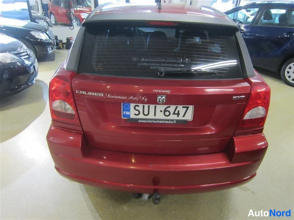 Punainen Dodge Caliber 2006, takaa, kuva 8
