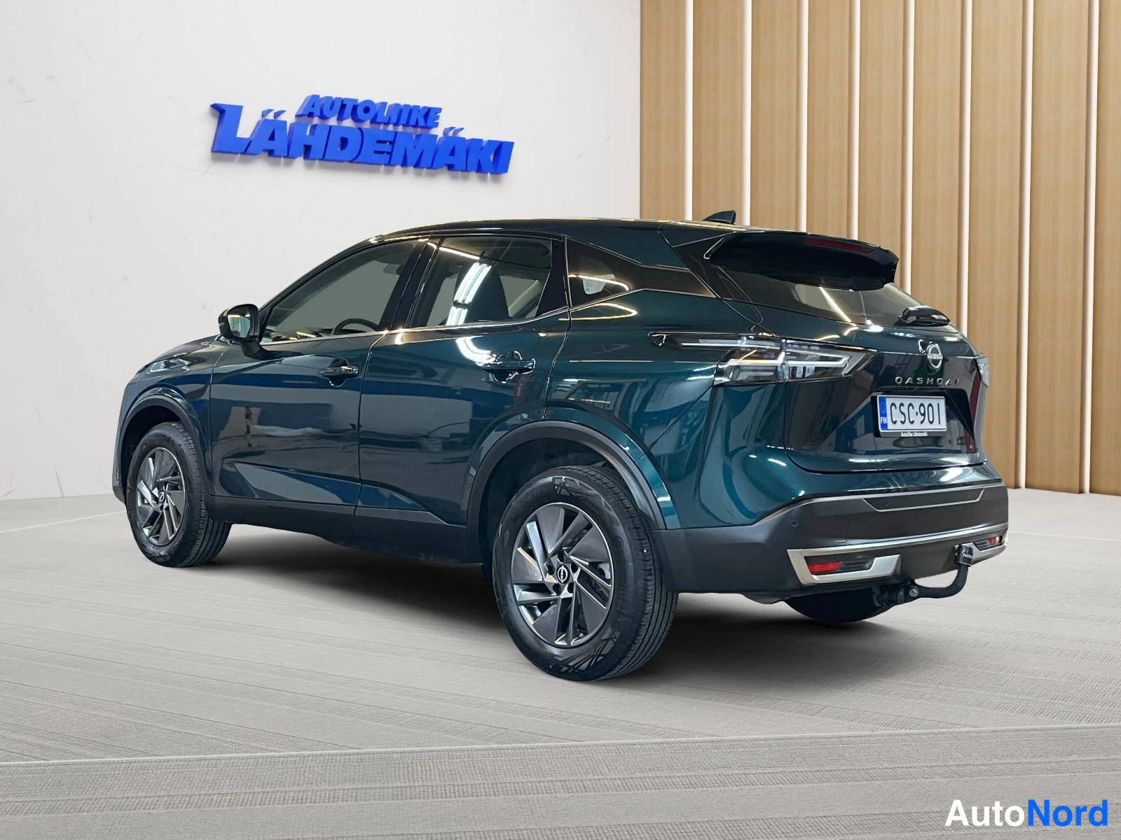 Vihreä Nissan Qashqai 2025, takaviisto, kuva 6