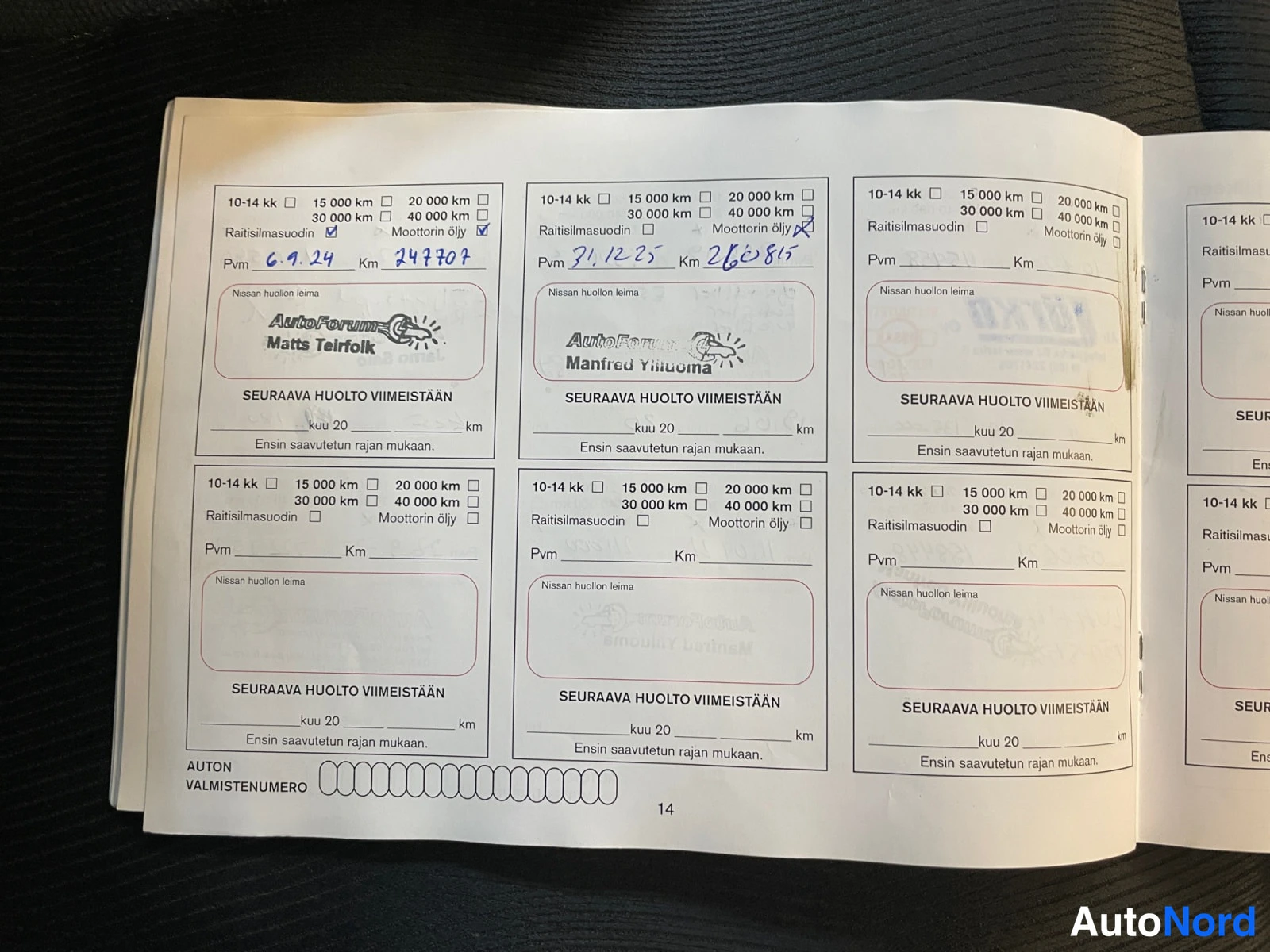 Harmaa Nissan Qashqai+2 2011, asiakirja, kuva 26