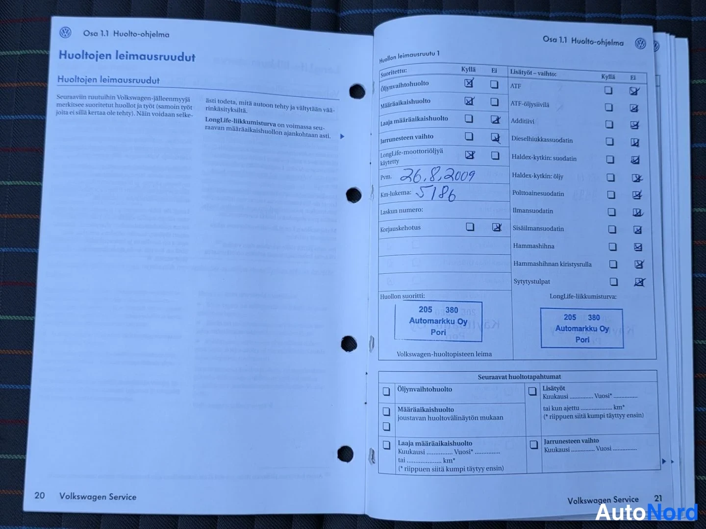 Valkoinen Volkswagen Polo 2008, asiakirja, kuva 26
