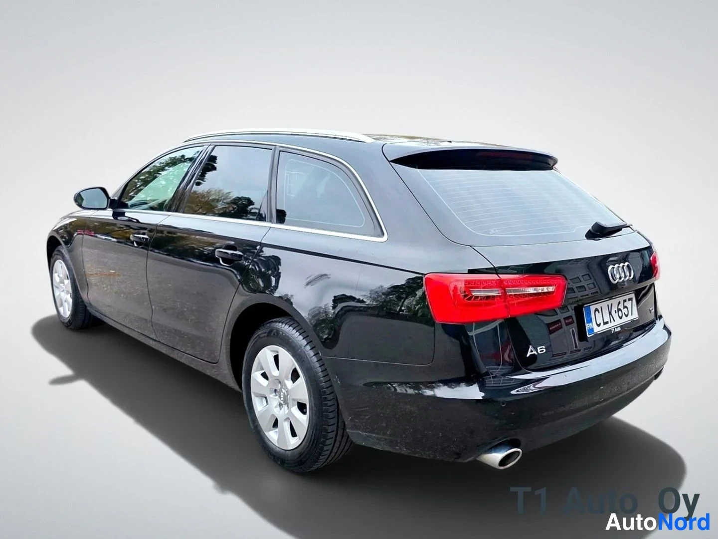 Musta Audi A6 2014, takaviisto, kuva 12