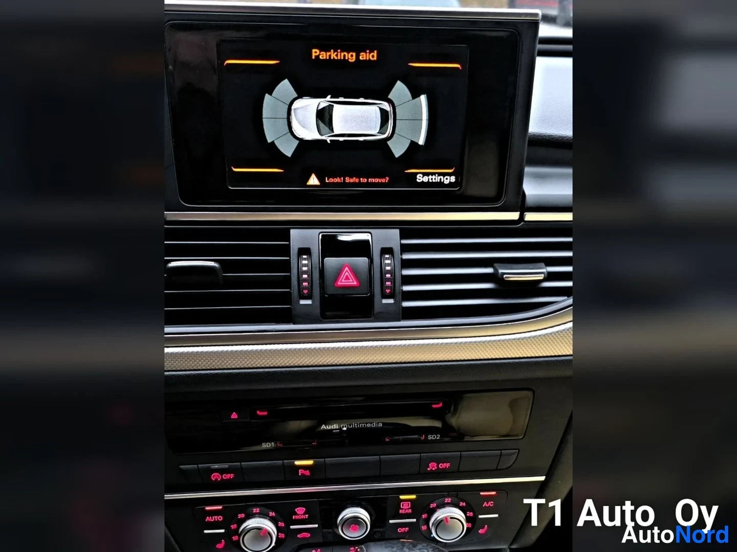 Musta Audi A6 2014, yksityiskohta, kuva 23