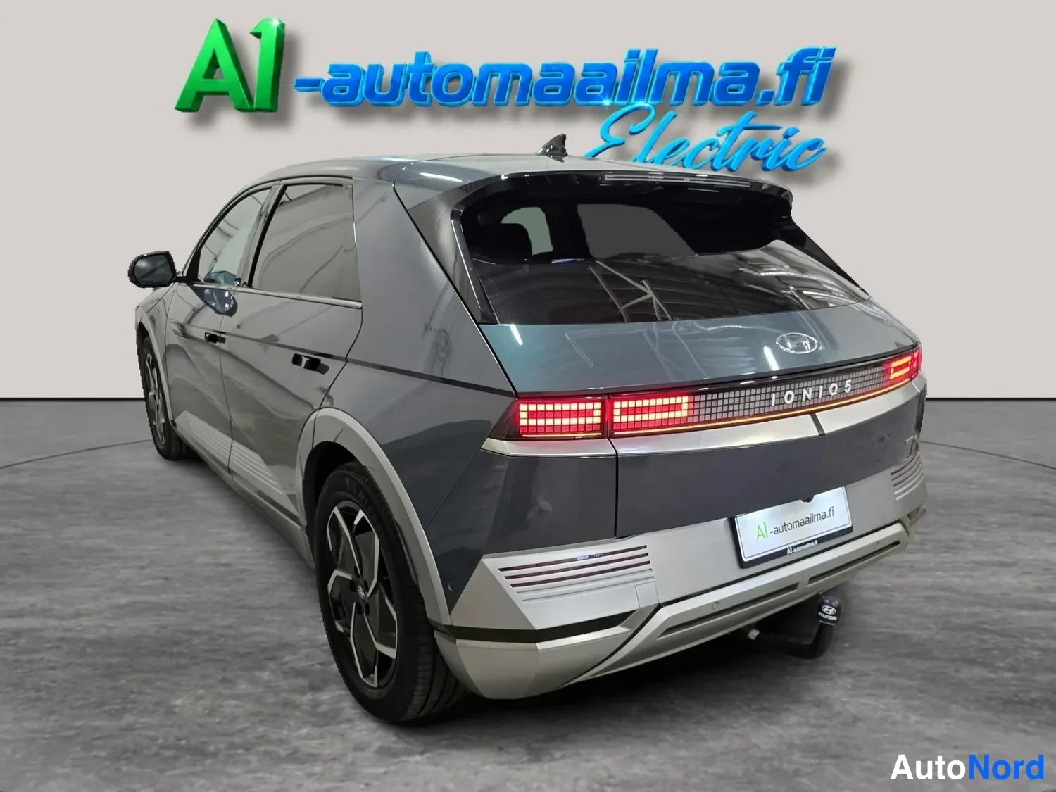 Sininen Hyundai Ioniq 5 2022, takaviisto, kuva 5