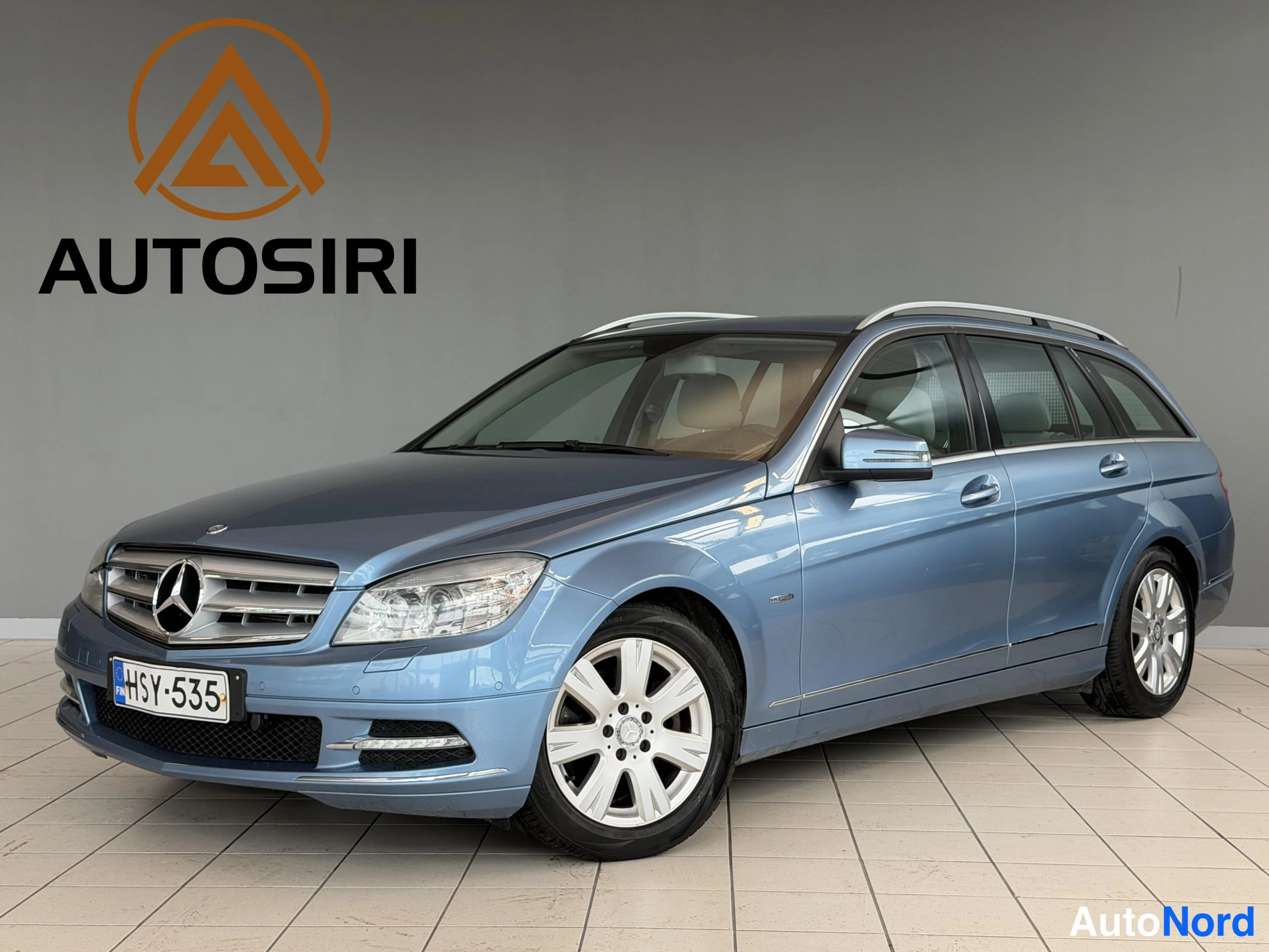Sininen Mercedes-Benz C 250 CDI 4MATIC 2010, etuviisto, keula vasemmalle, kuva 2