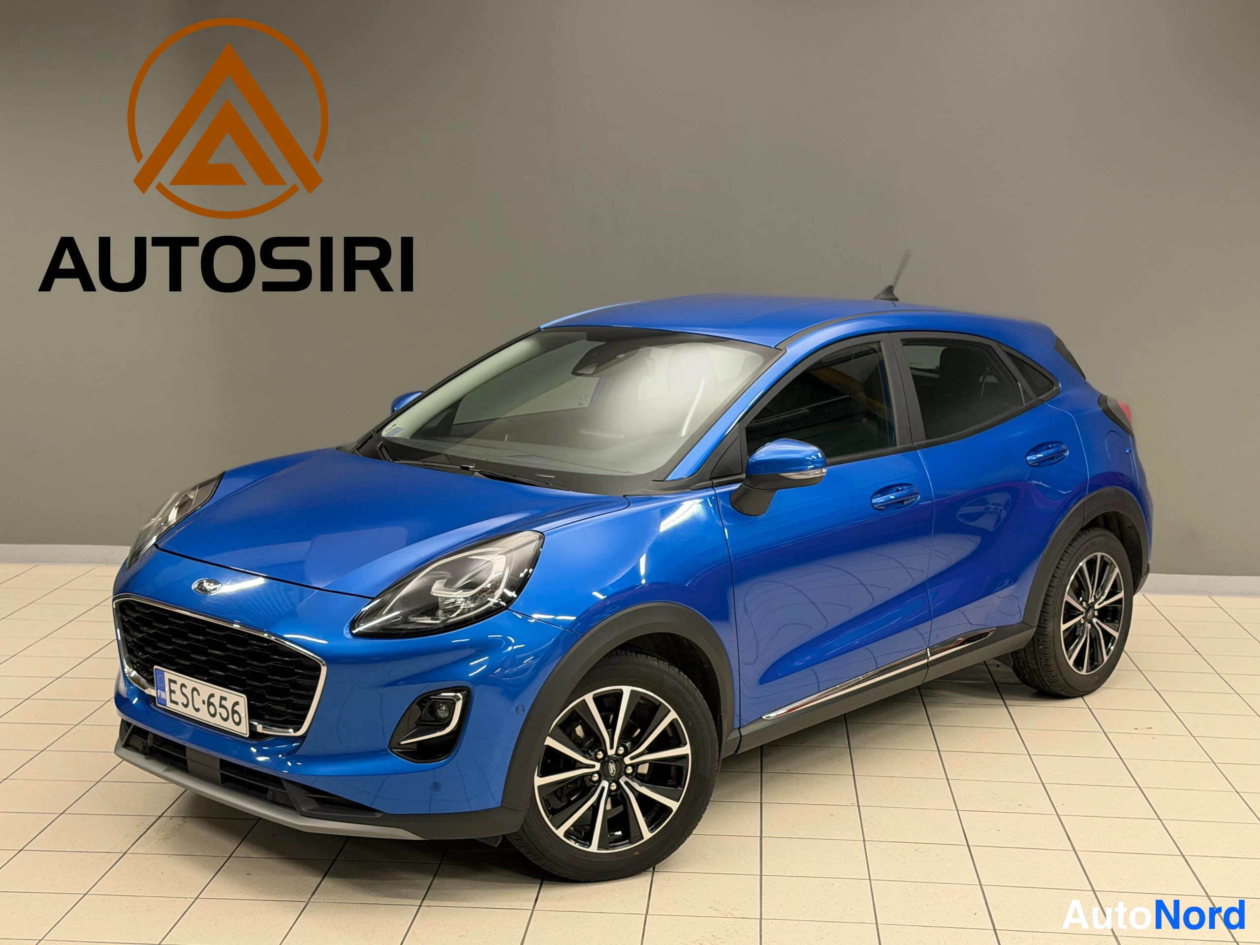 Hopea Ford Puma 2020, etuviisto, keula vasemmalle, kuva 3