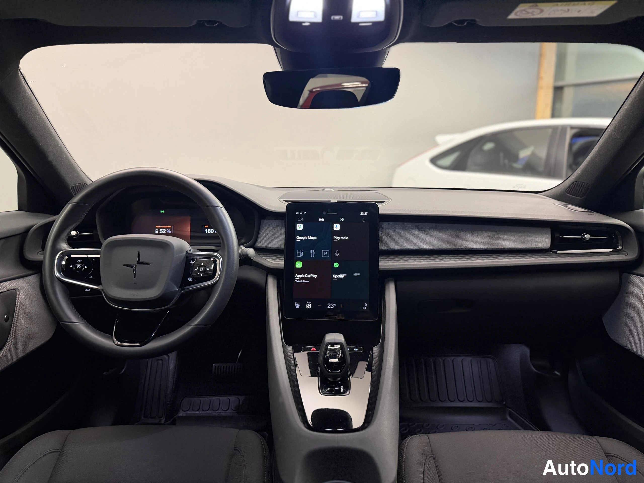 Black Polestar 2 2023, cockpit, photo 28