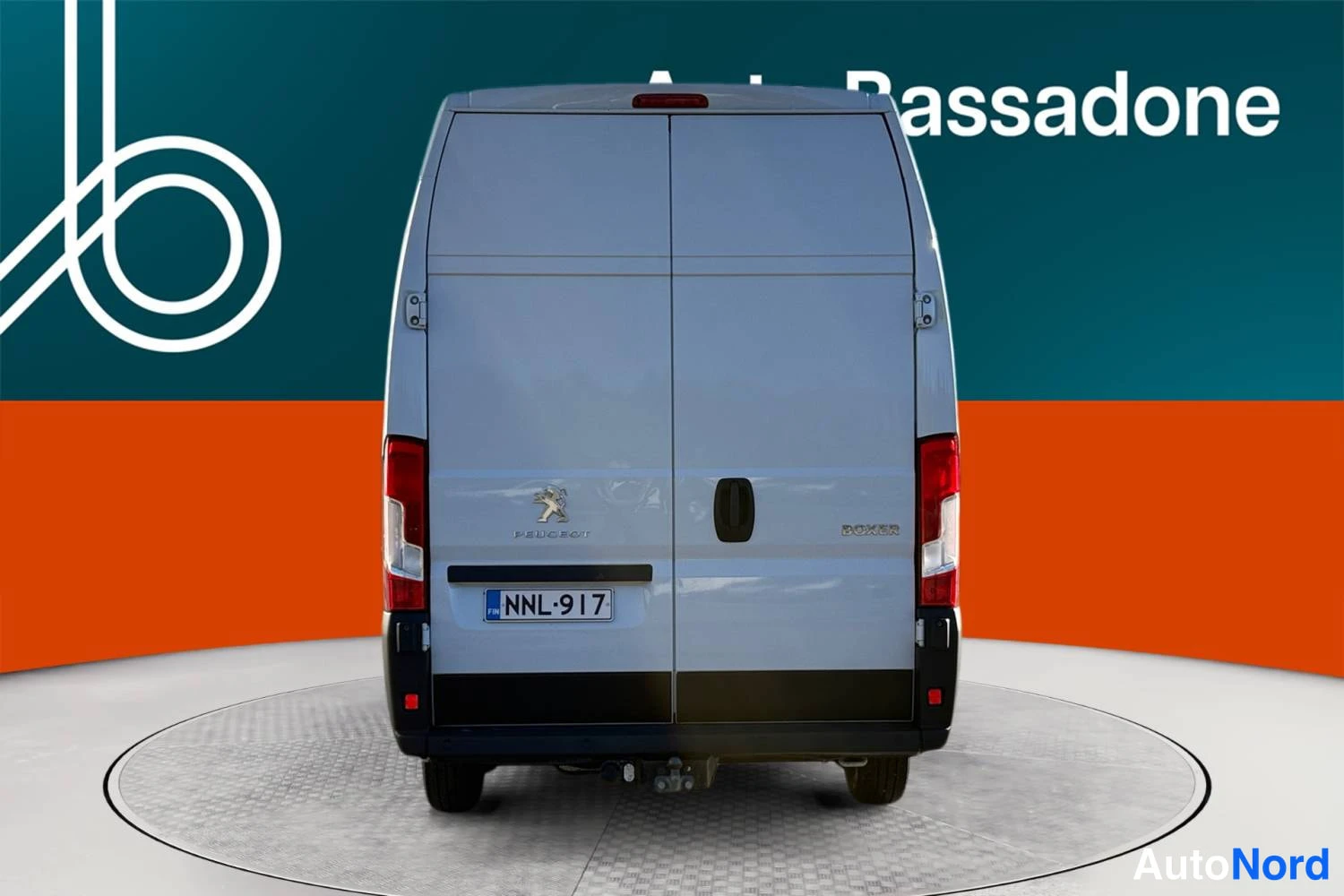 Valkoinen Peugeot Boxer 2023, takaa, kuva 8