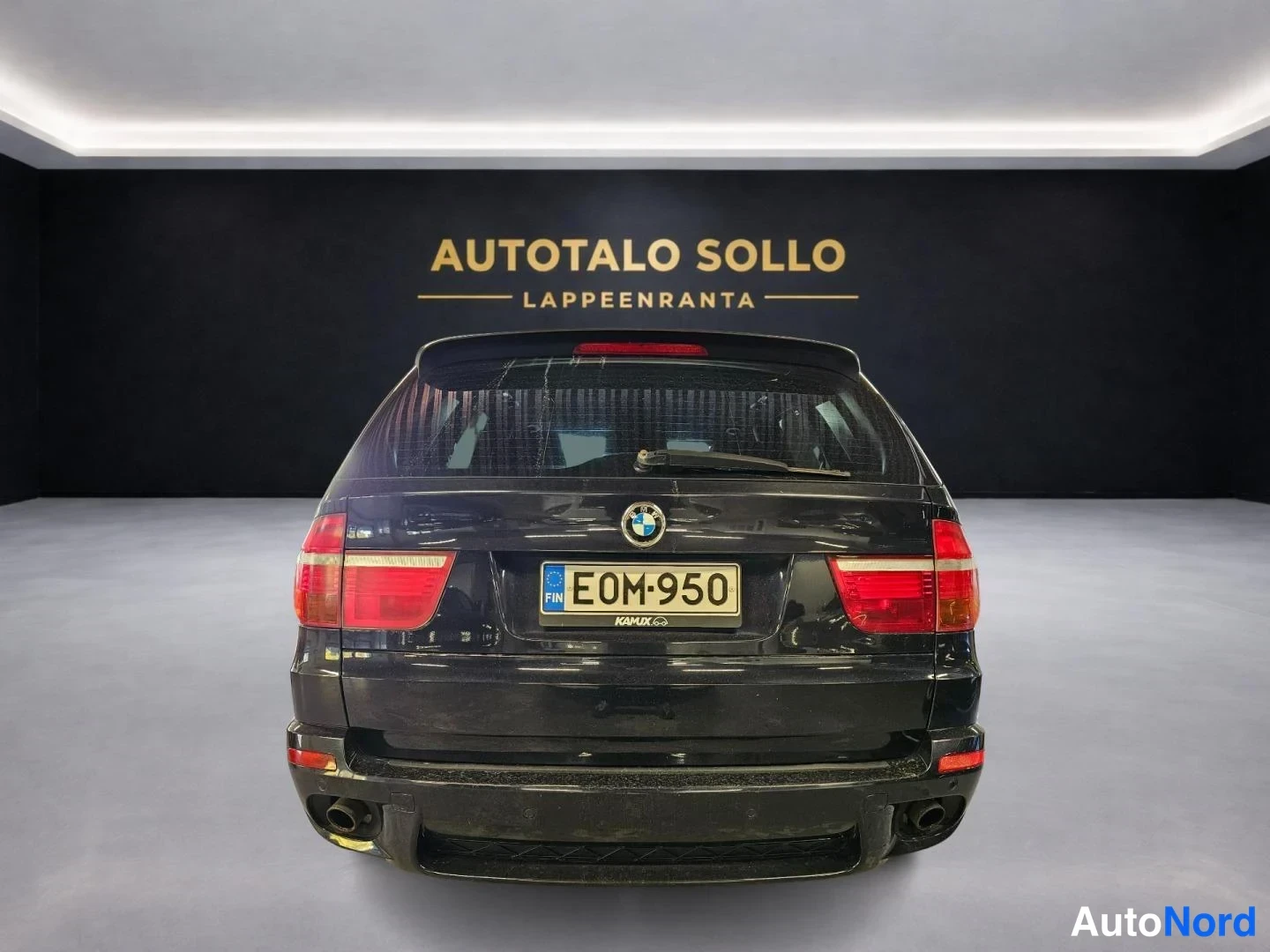 Musta BMW X5 xDrive35d 2010, takaa, kuva 6