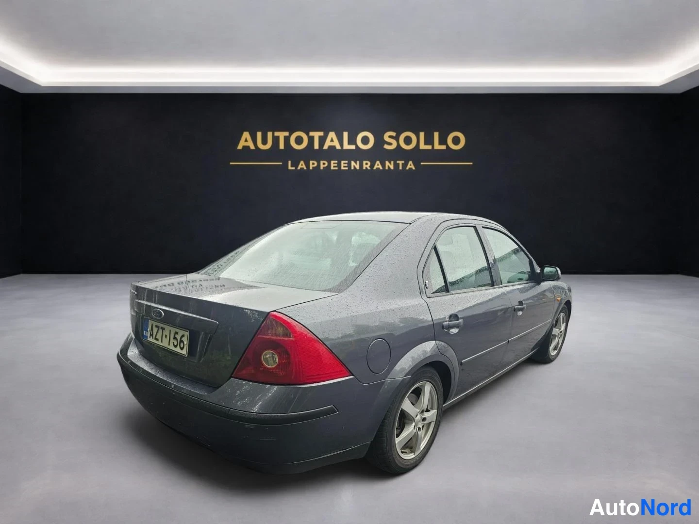 Harmaa Ford Mondeo 2002, takaviisto, kuva 5