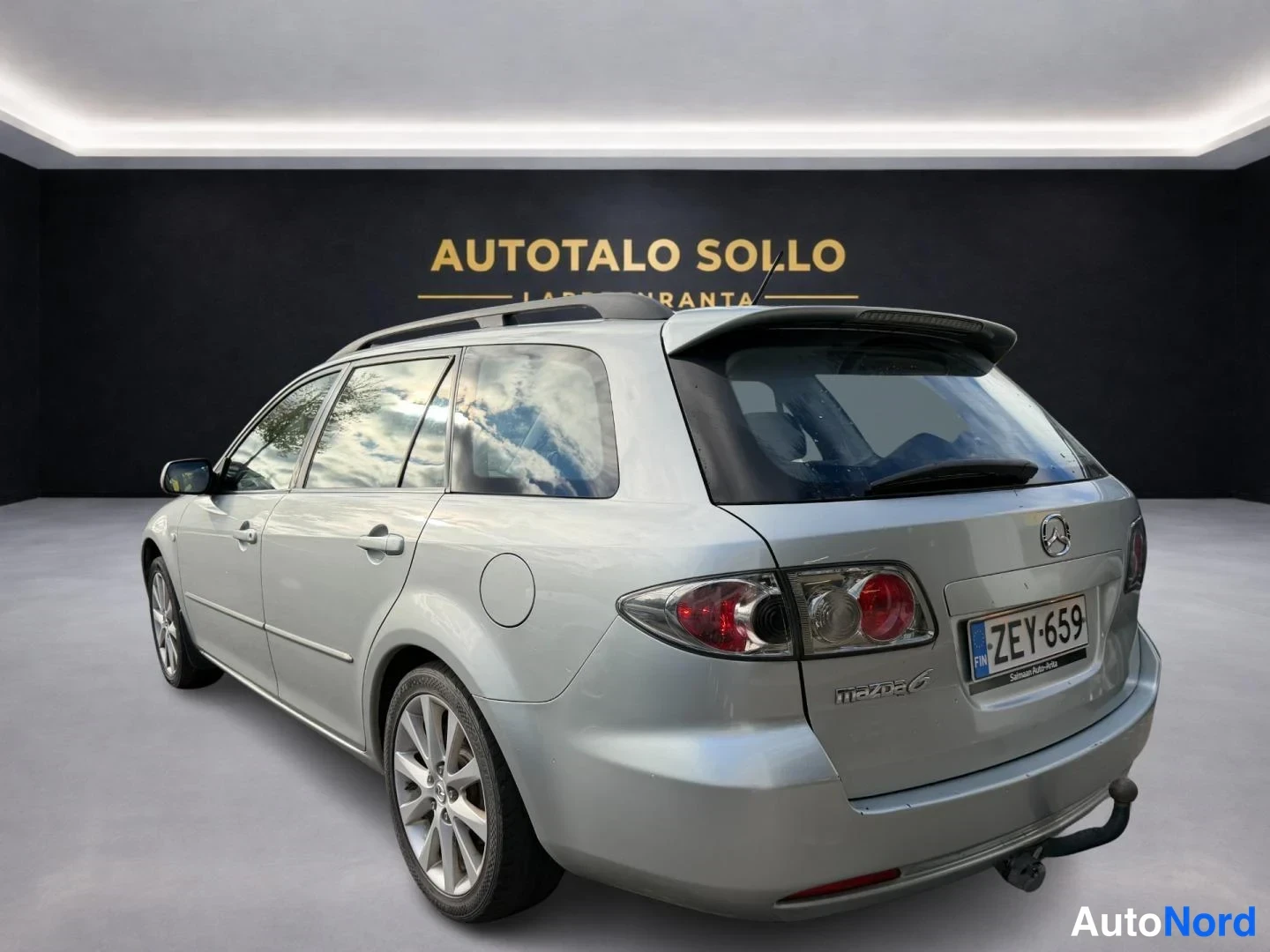 Harmaa Mazda 6 2007, takaviisto, kuva 4