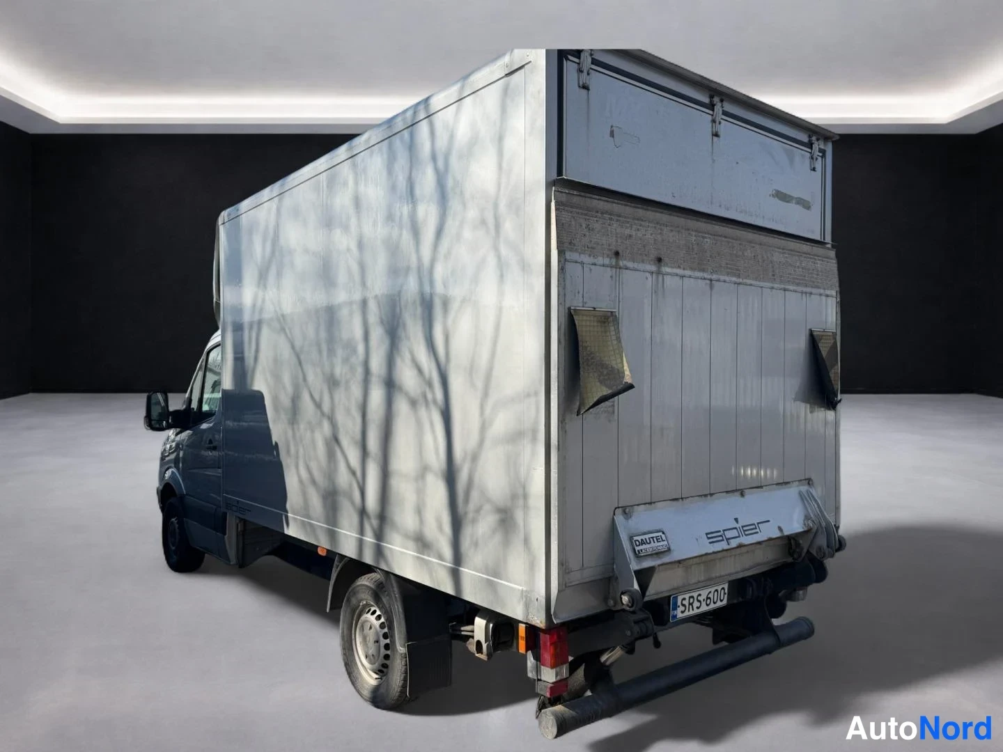 Harmaa Mercedes-Benz Sprinter 2010, takaviisto, kuva 7