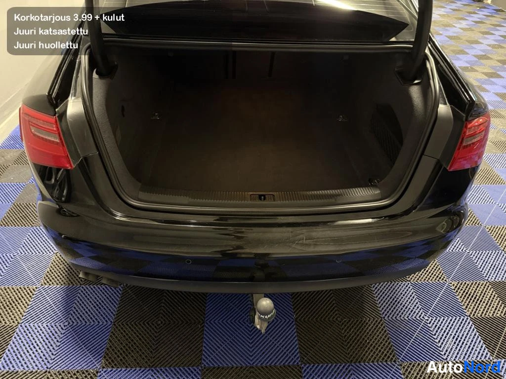 Musta Audi A6 2012, tavaratila, kuva 15