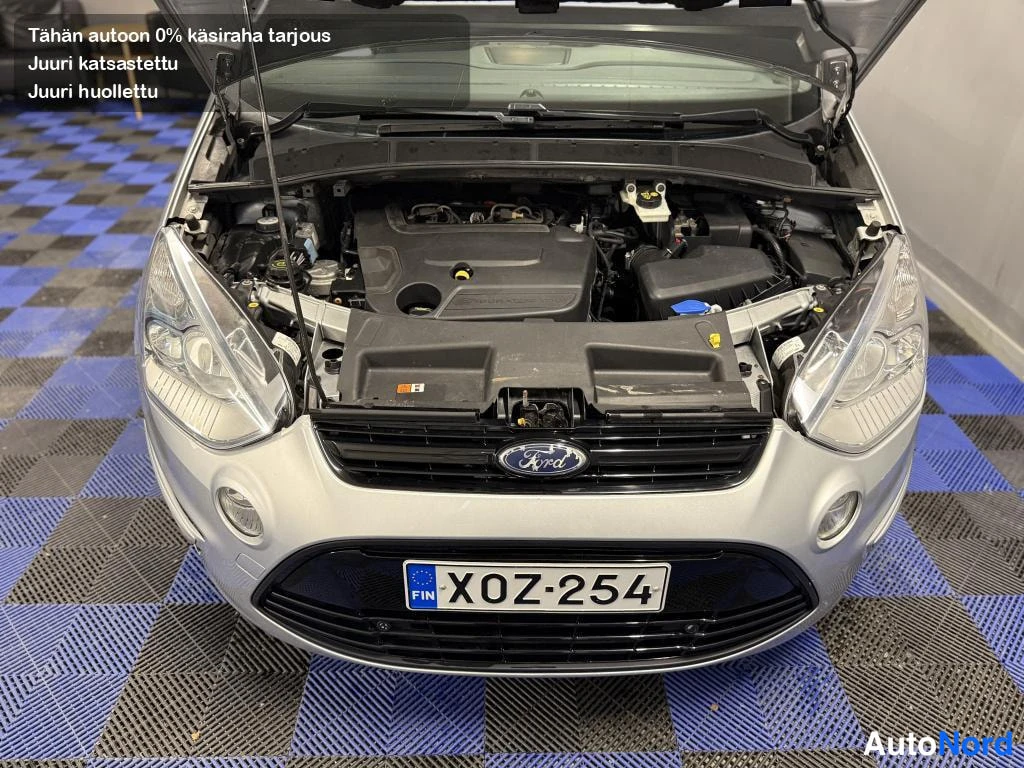 Harmaa Ford S-MAX 2010, moottoritila, kuva 14
