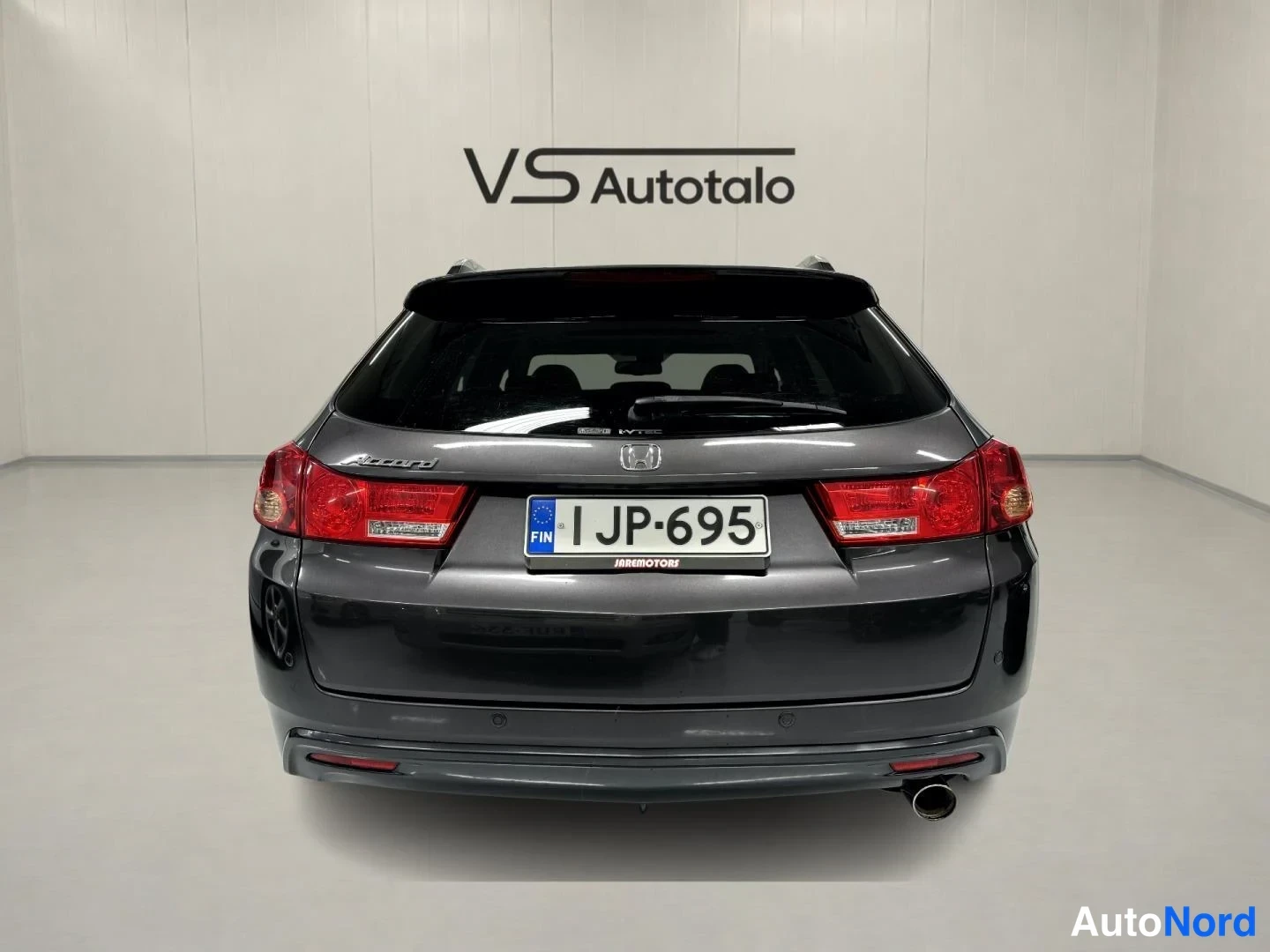 Harmaa Honda Accord Tourer 2011, takaa, kuva 7