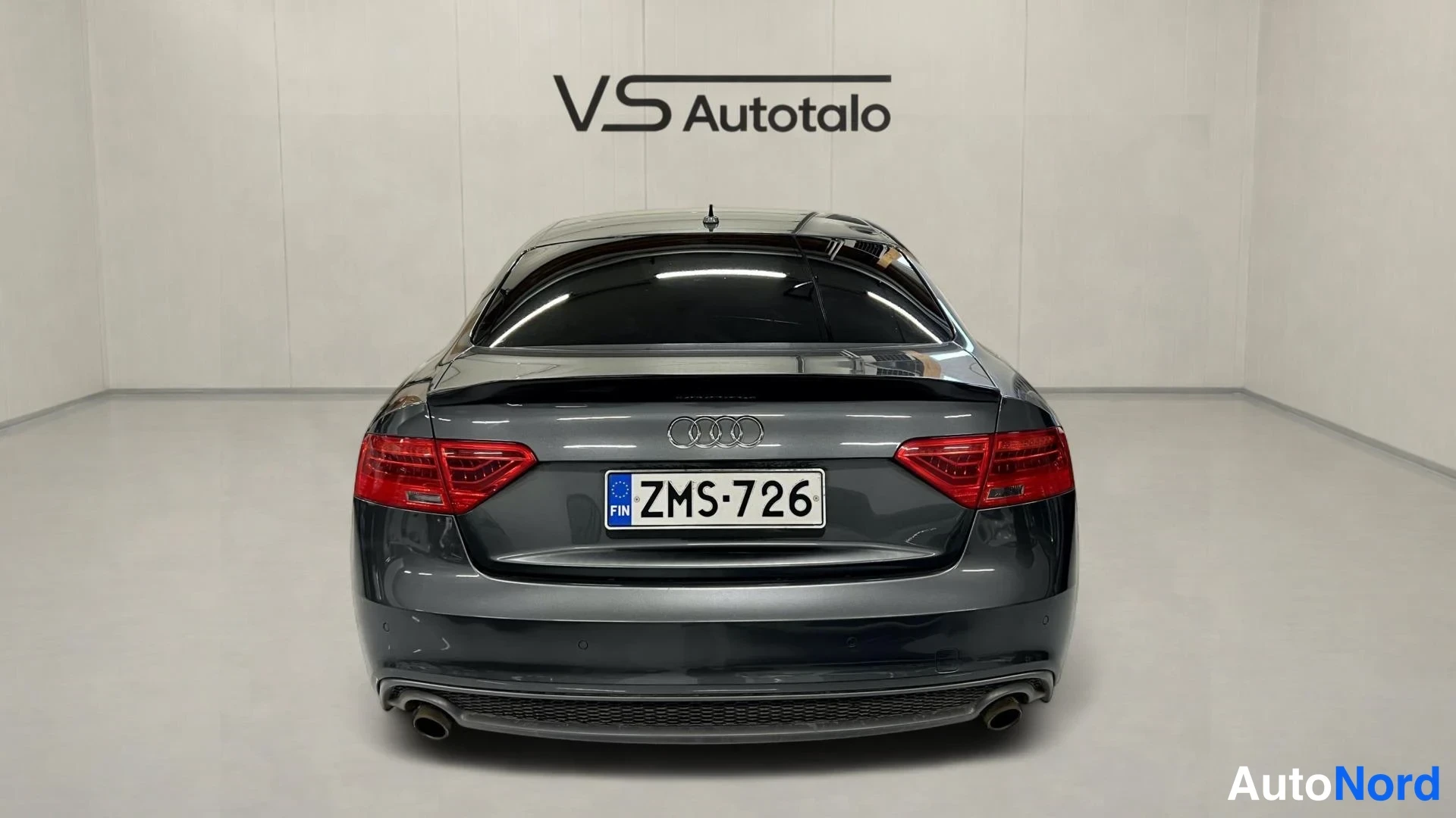 Harmaa Audi a5 Coupe 2012, takaa, kuva 7