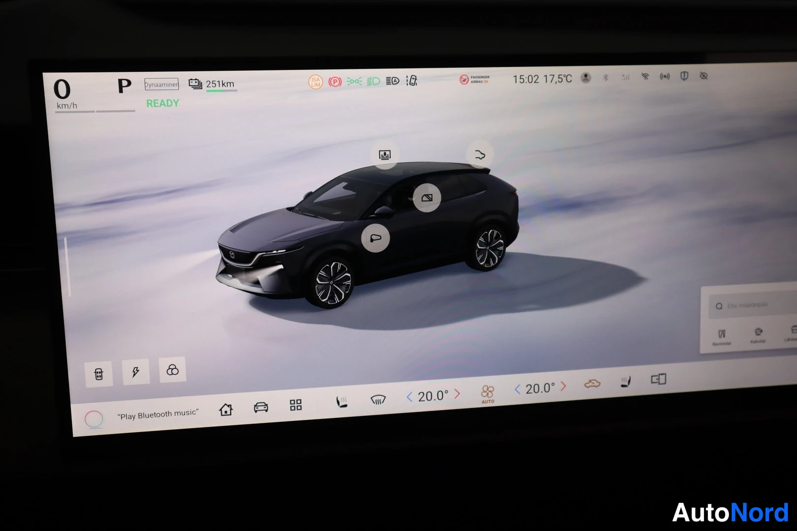 Musta Mazda CX-6e 2026, yksityiskohta, kuva 20