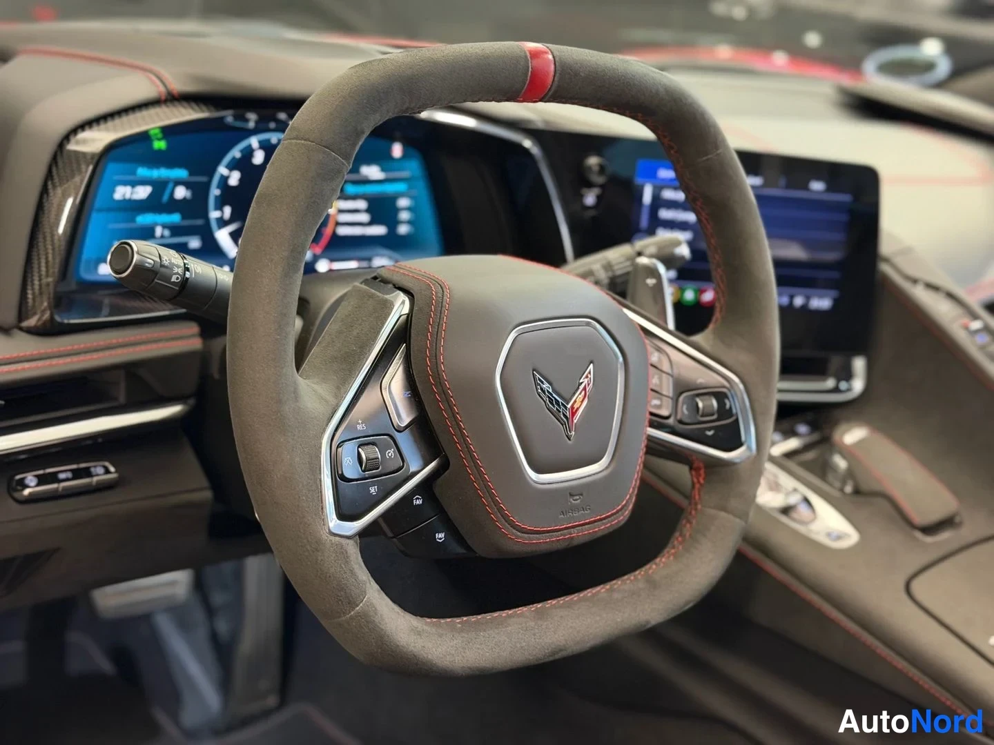 Punainen Chevrolet Corvette 2023, yksityiskohta, kuva 18