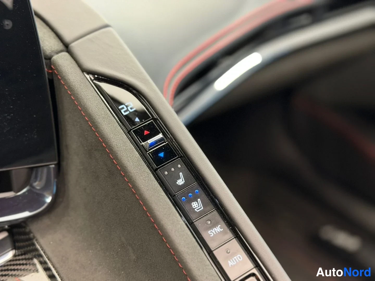 Punainen Chevrolet Corvette 2023, yksityiskohta, kuva 24