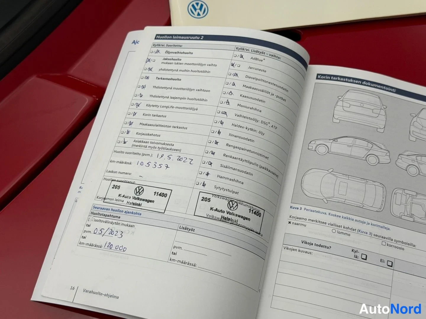Punainen Volkswagen Jetta 1989, asiakirja, kuva 33