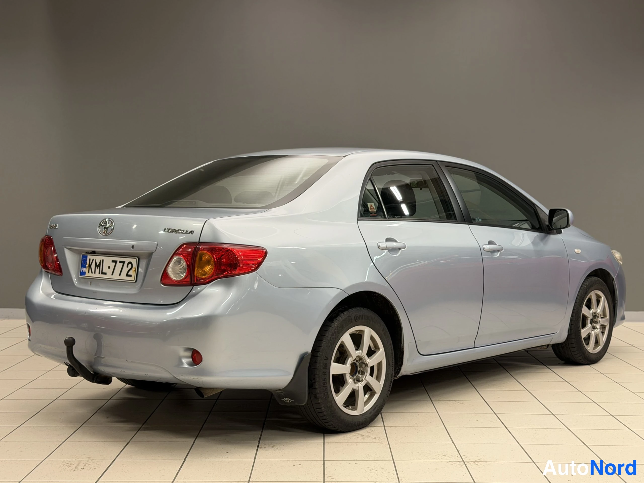 Sininen Toyota Corolla 2008, takaviisto, kuva 10