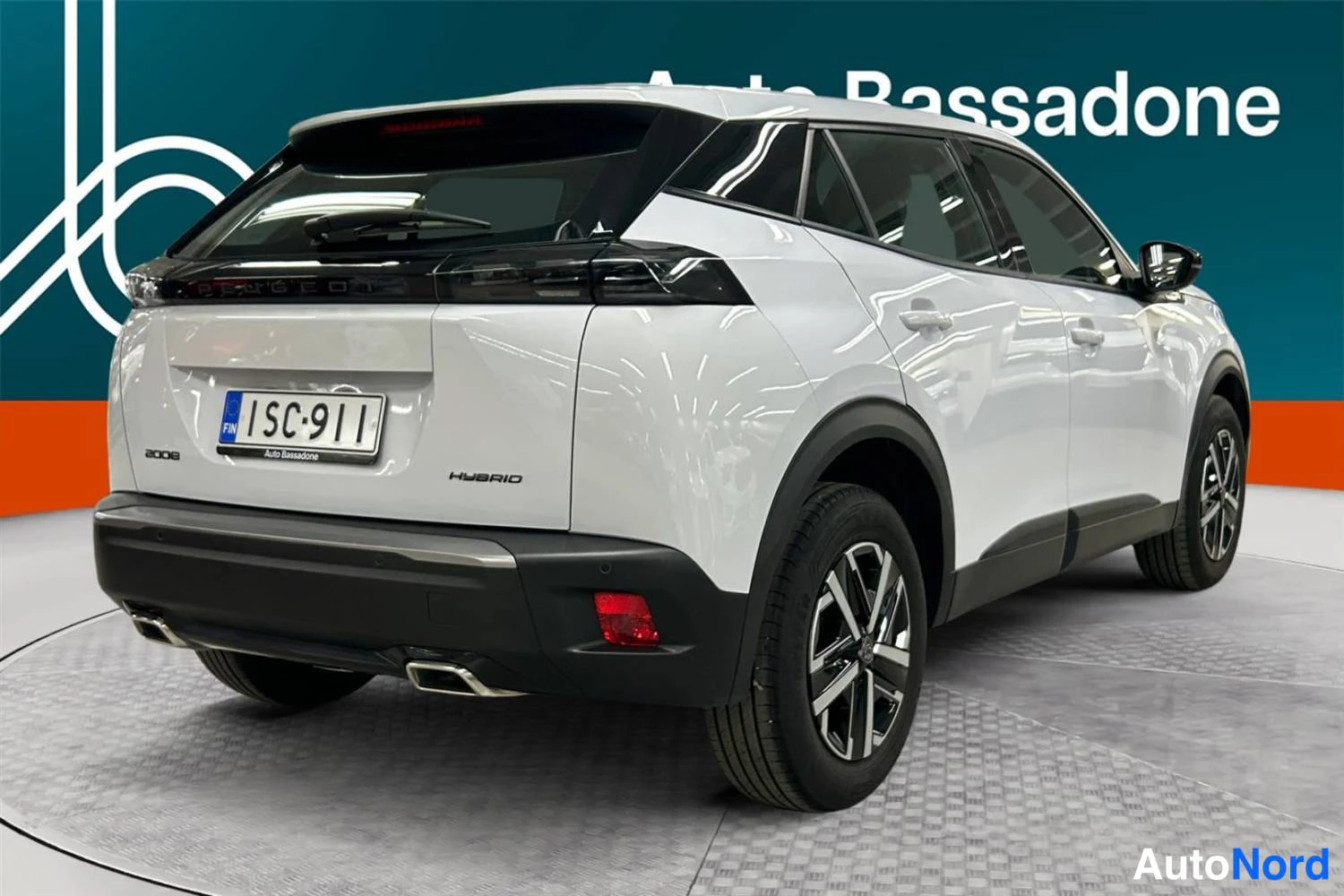 Valkoinen Peugeot 2008 2025, takaviisto, kuva 7