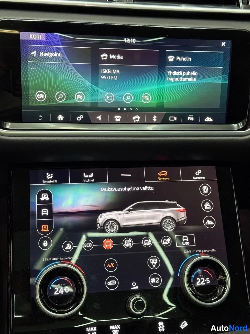 Ruskea Land Rover Range Rover Velar 2018, yksityiskohta, kuva 15