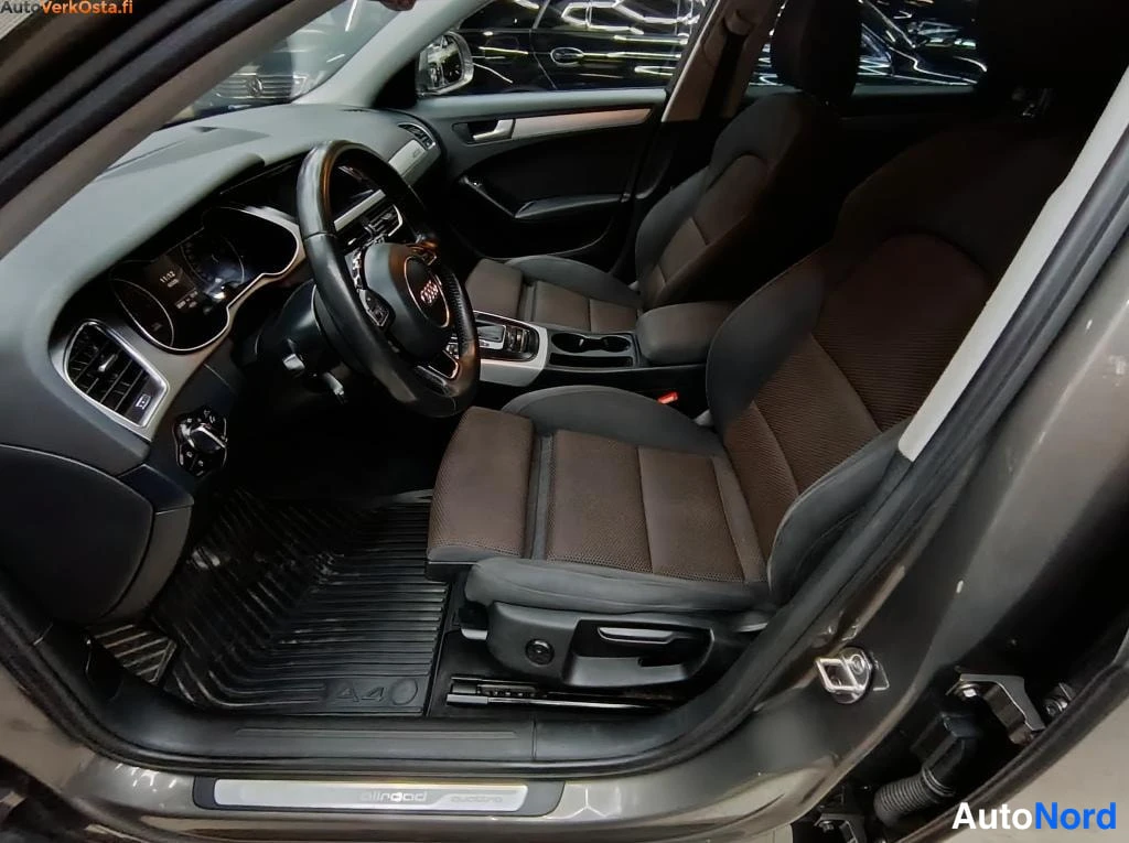 Harmaa Audi A4 Allroad 2013, etuistuimet, kuva 13