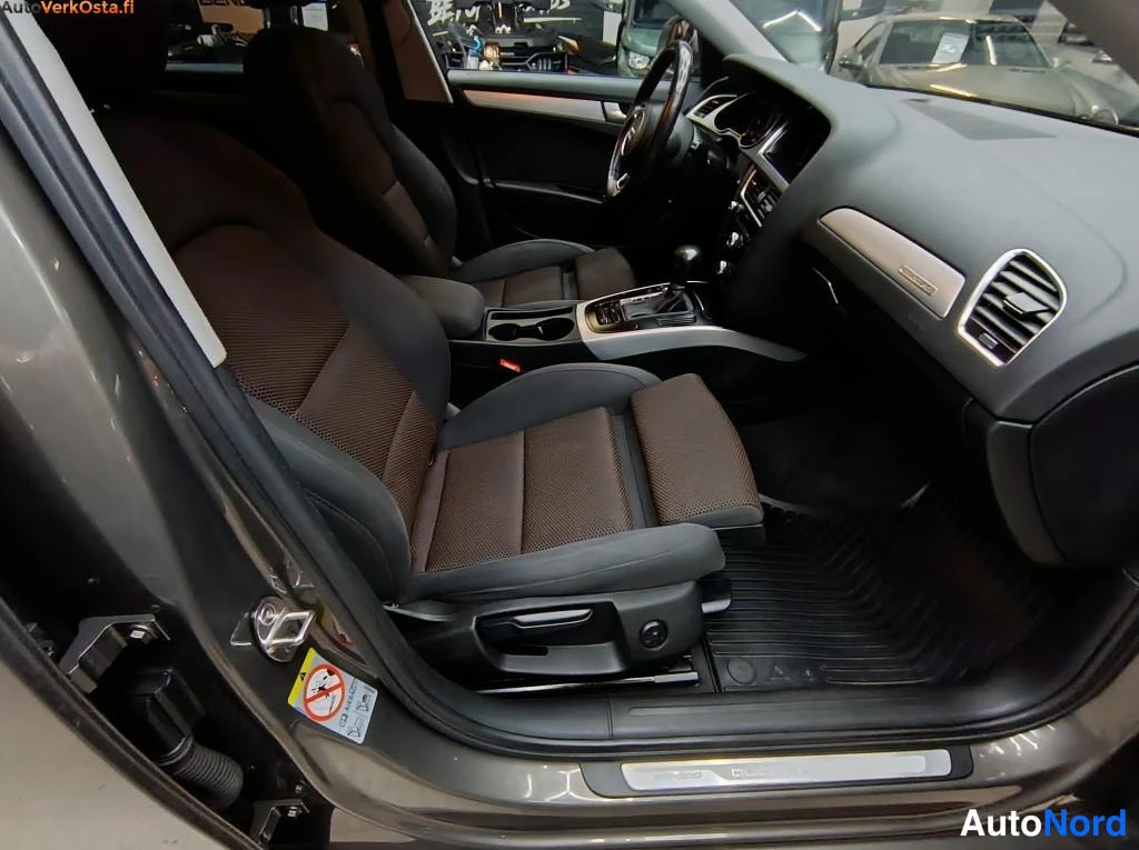 Harmaa Audi A4 Allroad 2013, etuistuimet, kuva 14