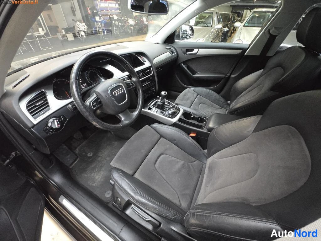 Ruskea Audi A4 Allroad 2010, ohjaamo, kuva 7
