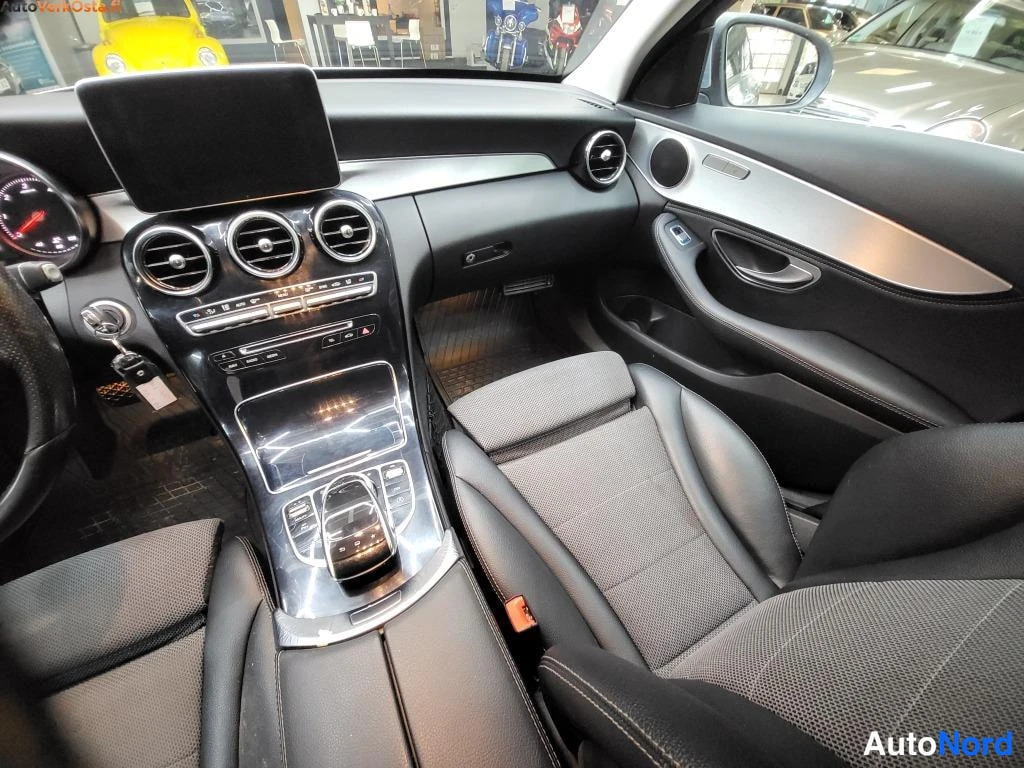 Harmaa Mercedes-Benz C 220 BlueTEC 2015, etuistuimet, kuva 10