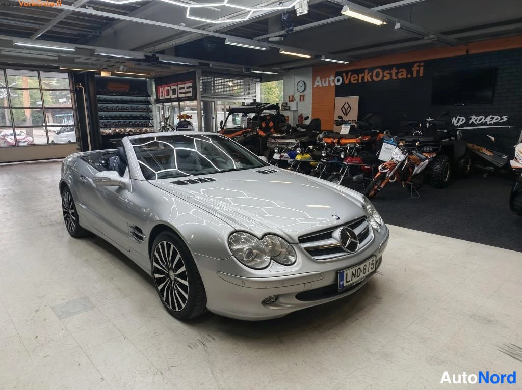 Hopea Mercedes-Benz SL 500 2002, etuviisto, keula oikealle, kuva 3
