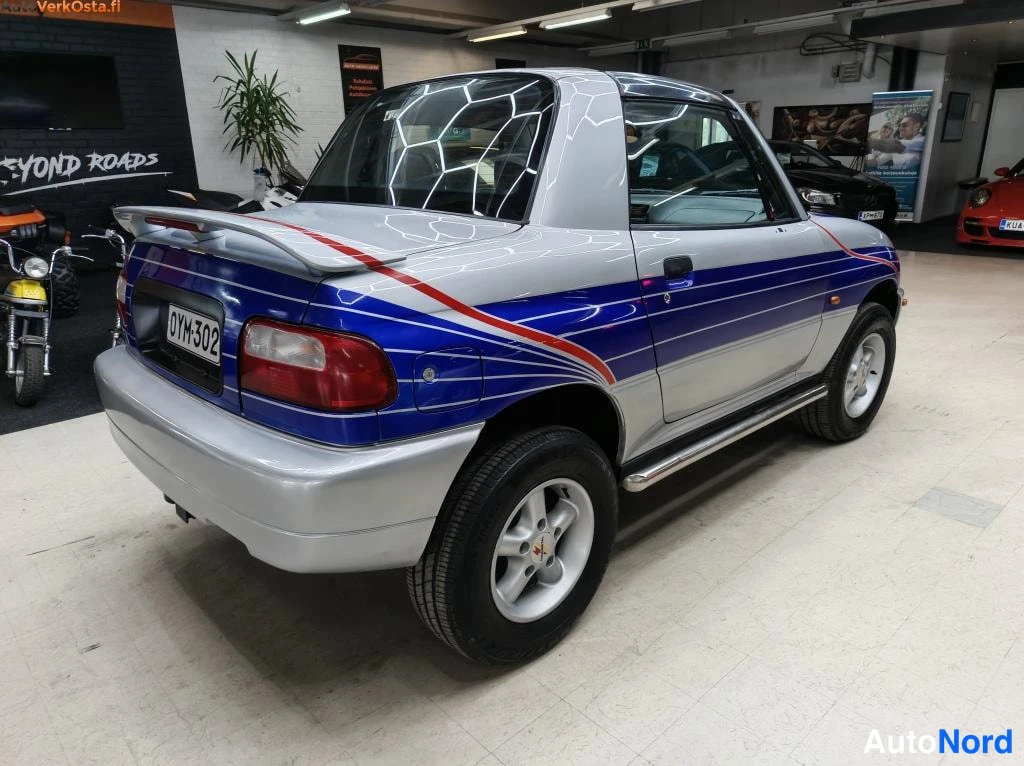 Hopea Suzuki X-90 1997, takaviisto, kuva 7