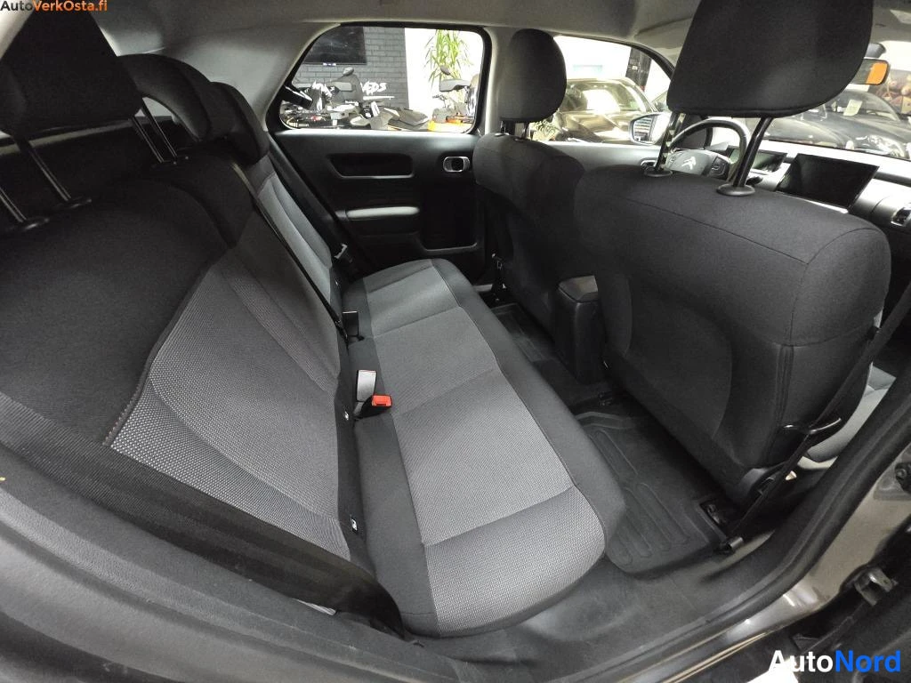 Harmaa Citroen C4 Cactus 2019, takaistuimet, kuva 12