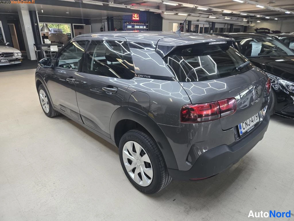 Harmaa Citroen C4 Cactus 2019, takaviisto, kuva 5